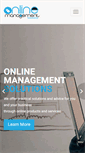 Mobile Screenshot of onlinemanagementsolutions.com